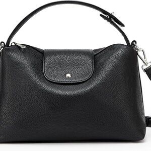 KALIDI Soft Vegan Leather Hobo Bag, Crossbody Purses Satchel for Women with Top